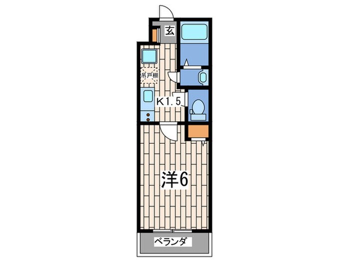 エマーレ上大岡の物件間取画像