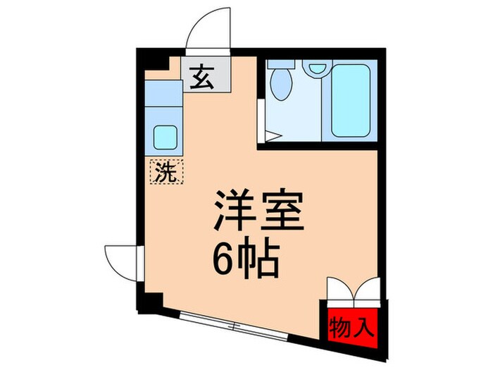 メゾンメロスの物件間取画像