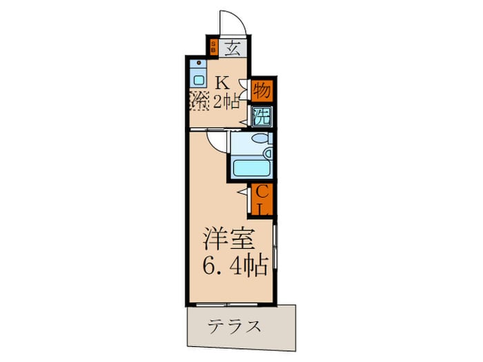 クラフト中井の物件間取画像