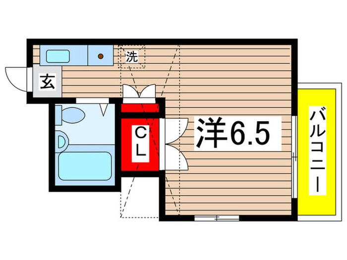 グリーンハイム稲城の物件間取画像