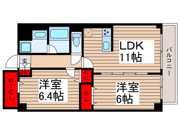 Ｇｒａｃｅ　Ｒｏｓｅの物件間取画像