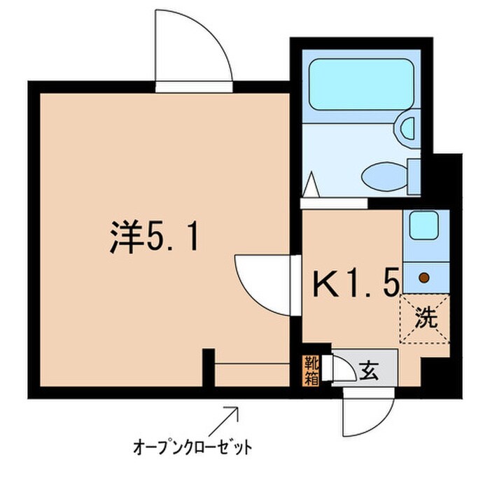 ラル蒲田の物件間取画像