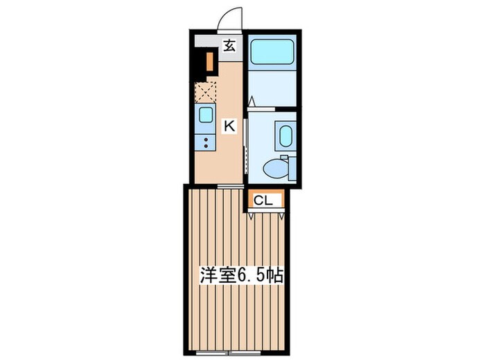ベイルーム辻堂元町Ⅰの物件間取画像