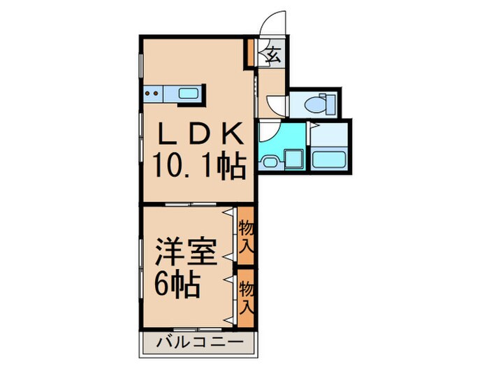 グランフォートⅡの物件間取画像