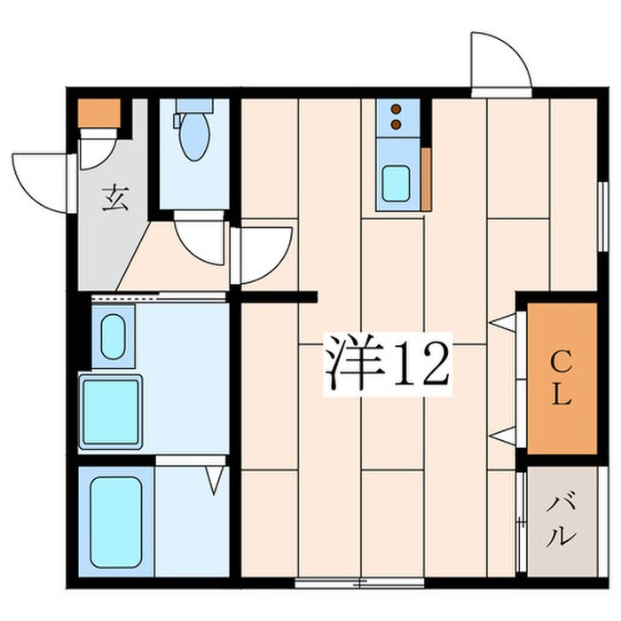 柚子椿の物件間取画像