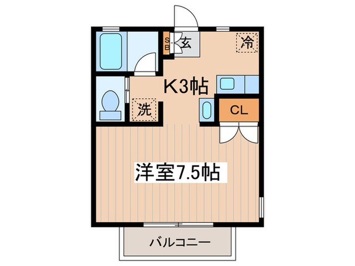 ノ－ブル小金井の物件間取画像
