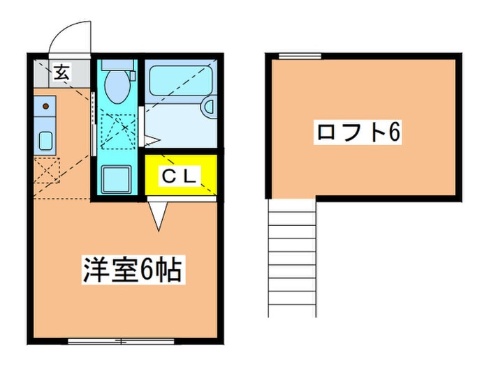 ココメゾンの物件間取画像