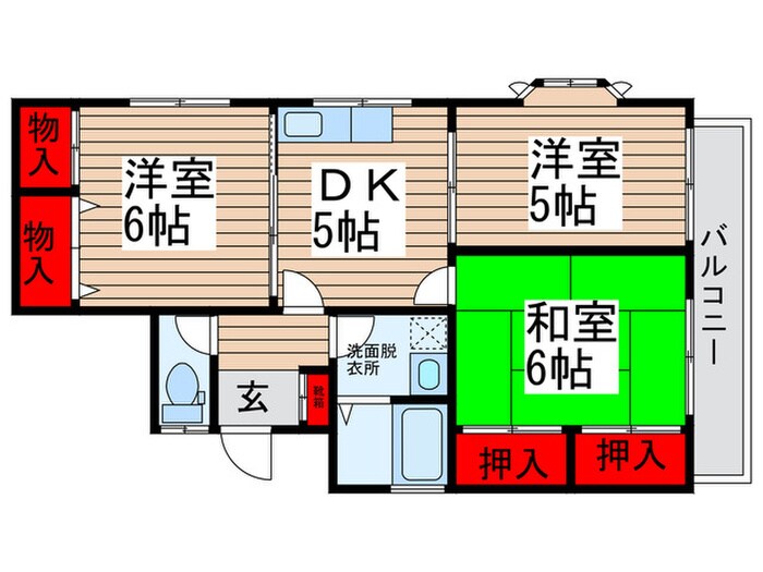 アルシュ７の物件間取画像