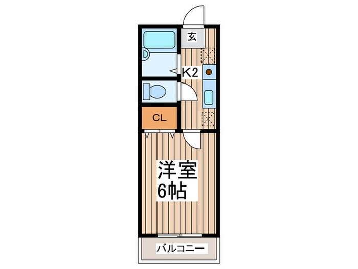 ランドペアハイムＡの物件間取画像