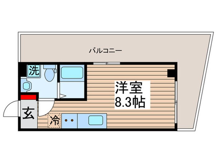 ｔｒｉａｓ．Ｋの物件間取画像