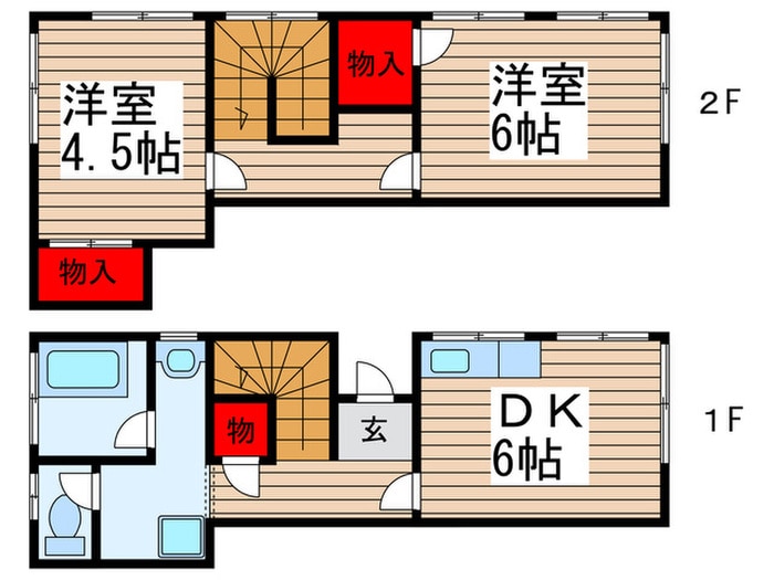 サイトウハウスの物件間取画像