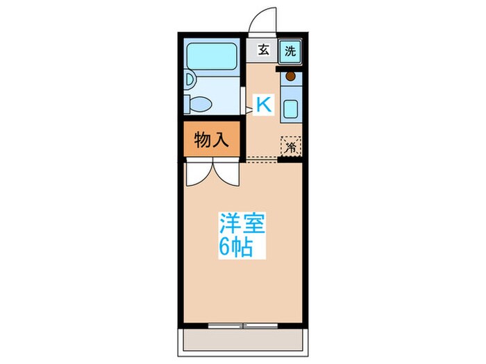 エクセルハイツの物件間取画像