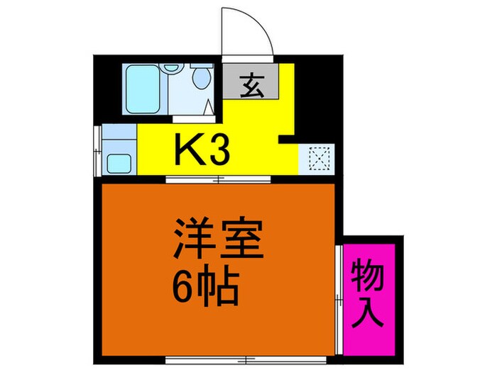 大平荘の物件間取画像