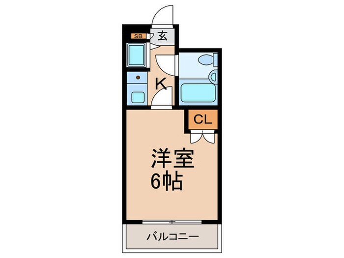 ジョイフル常盤台第３（406）の物件間取画像