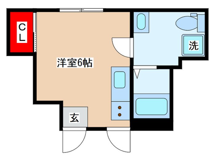 ポンテヴェキオ立川の物件間取画像