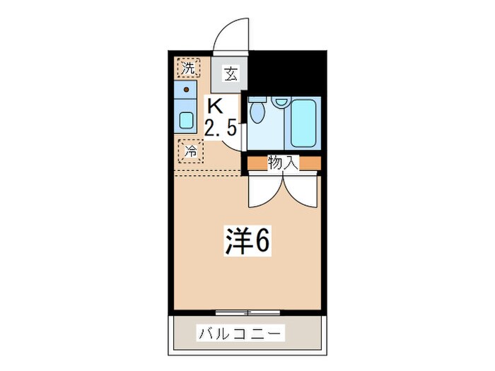 メゾンアルブル相模原の物件間取画像