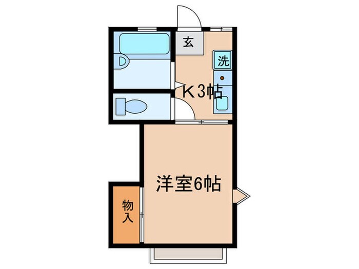 エステ－ト経堂の物件間取画像