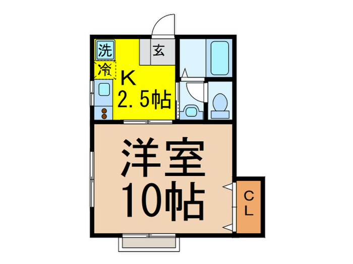 Ｒｍｓ・サブリ－ムの物件間取画像