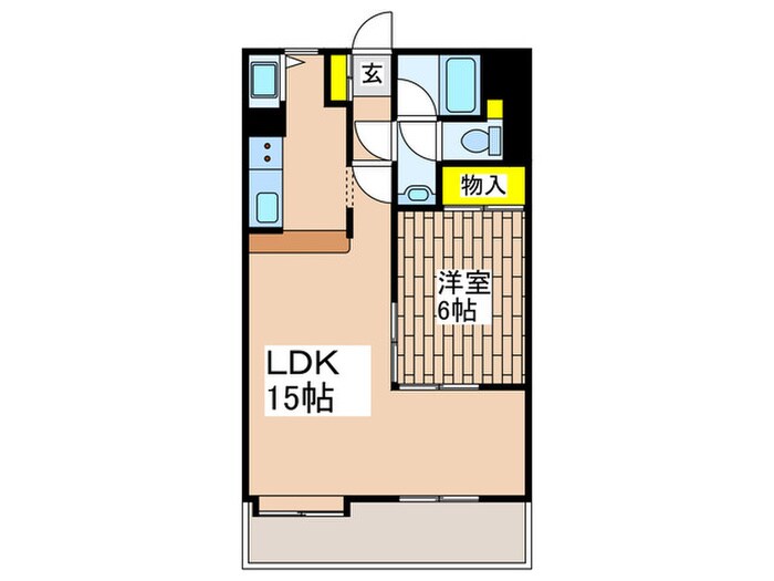 ブランシェ善行の物件間取画像