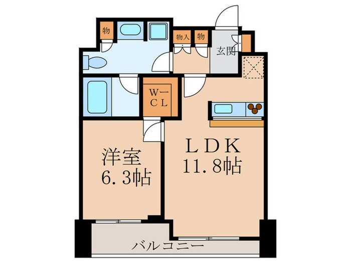 クインテット恵比寿の物件間取画像