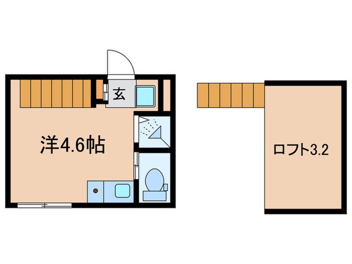 ハーモニーテラス中十条の物件間取画像