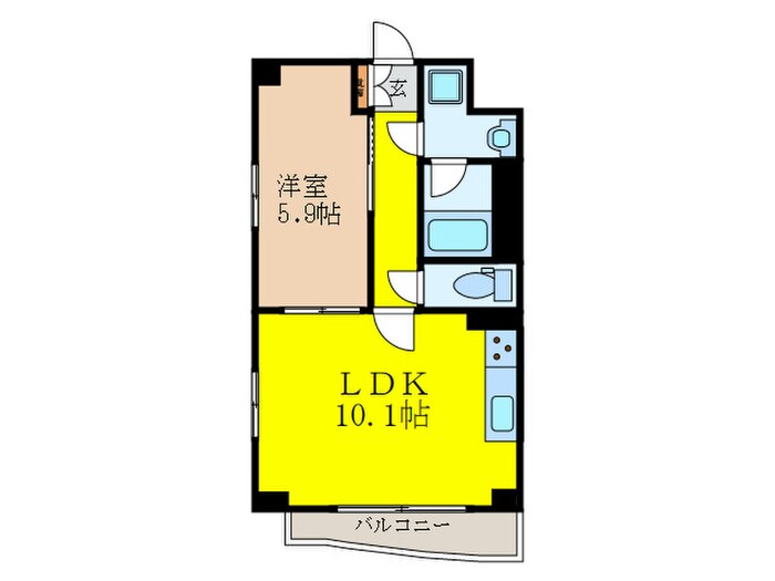 ＣＯＮＴＲＡＩＬの物件間取画像