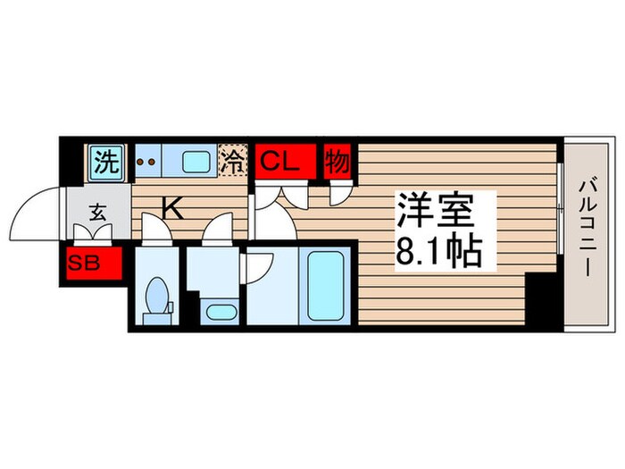 物件間取画像