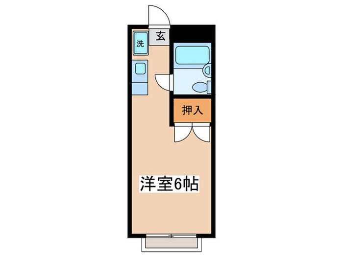 サンアベニュ－秋葉の物件間取画像