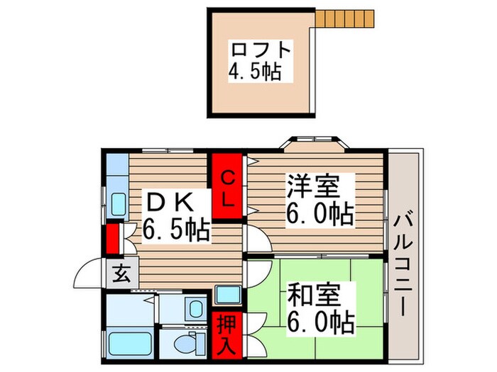 アゼリアの物件間取画像