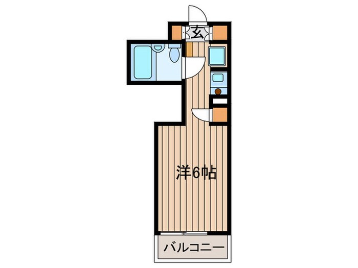 プリンセスコ－ト赤堤の物件間取画像