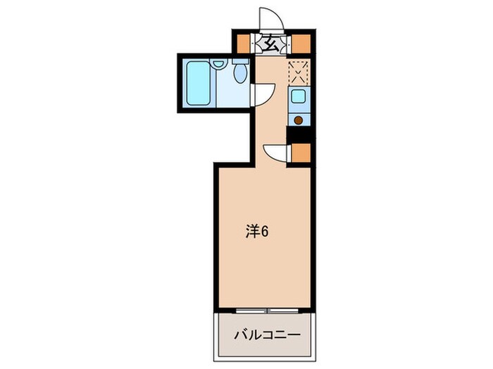 プリンセスコ－ト赤堤の物件間取画像