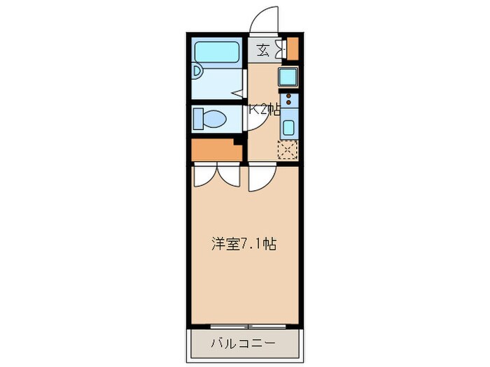 ＣＬＡＰ市谷柳町の物件間取画像