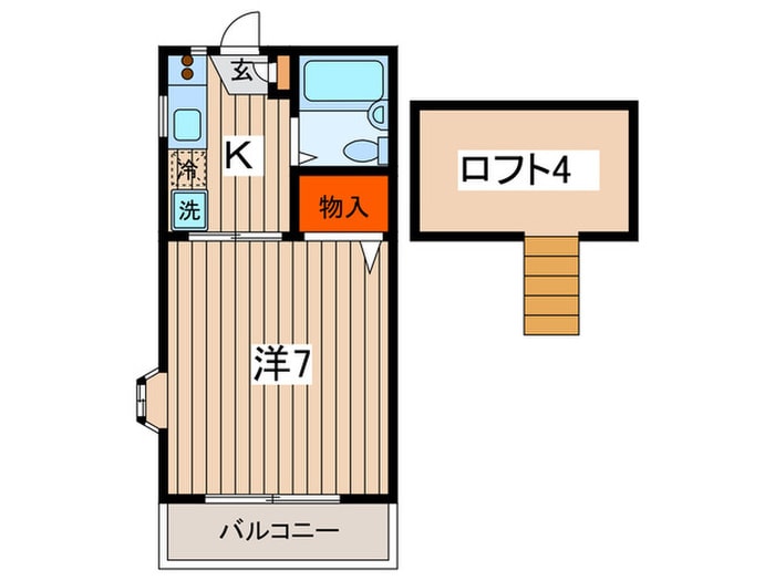 グリーンペアの物件間取画像