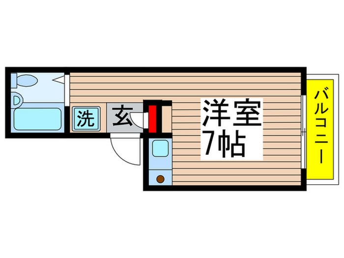 メゾンソニアの物件間取画像