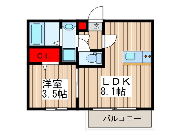 BestStage狭山の物件間取画像