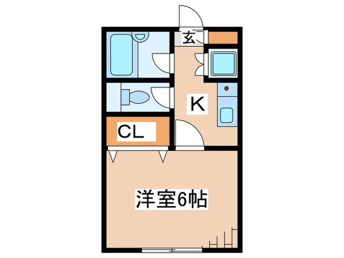 グリーンハウス弥栄の物件間取画像