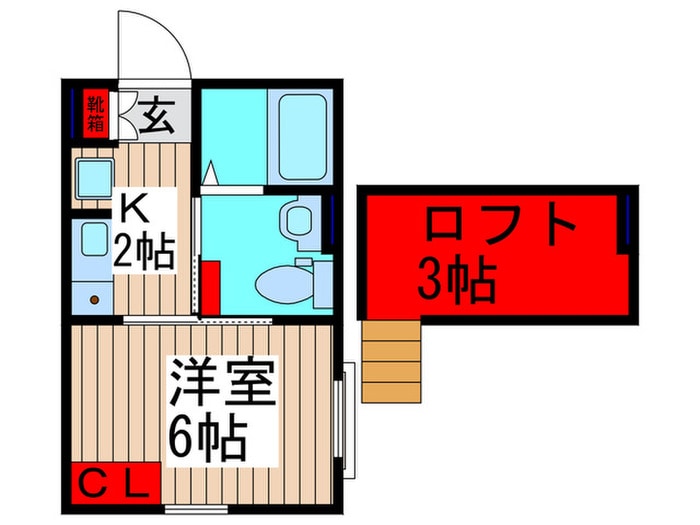 ドリ－ムハウスの物件間取画像