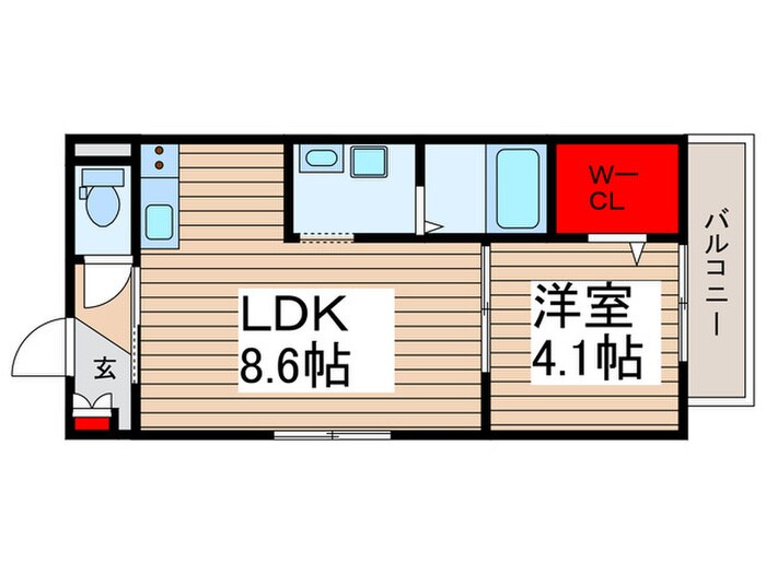 SK豊四季の物件間取画像