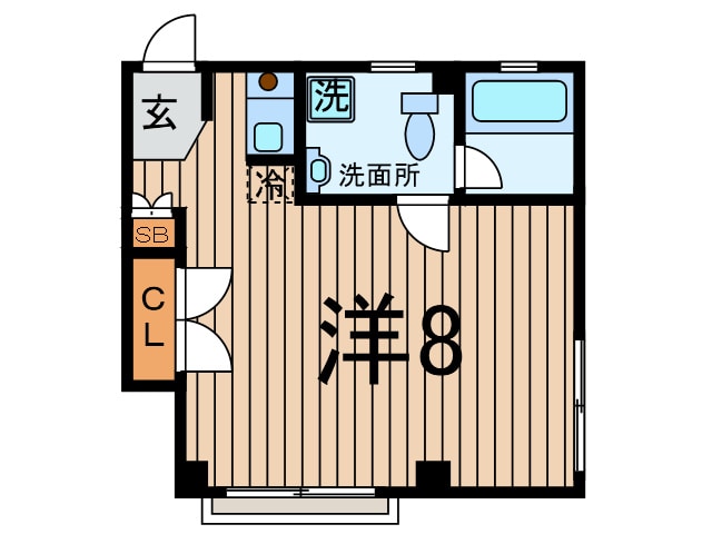 ヴァロリスの物件間取画像