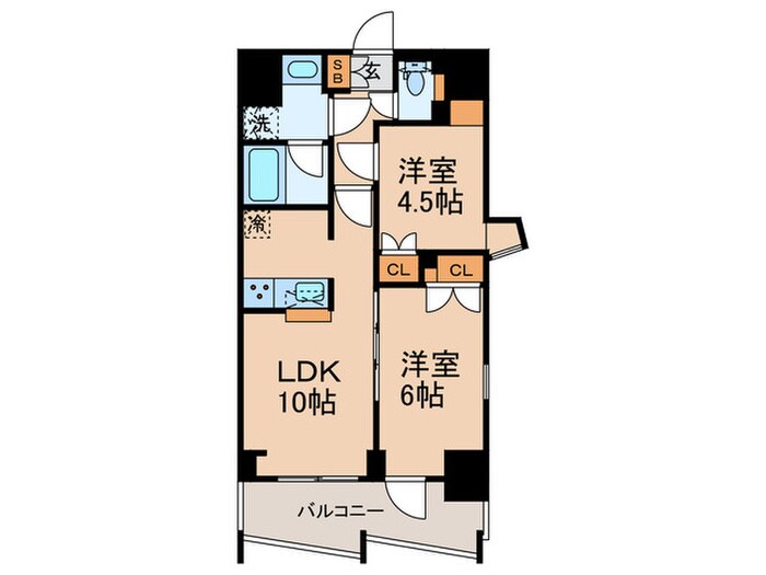 Soleado早稲田の物件間取画像