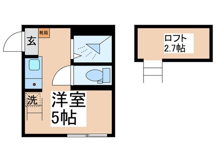 スマイラス新小岩の物件間取画像