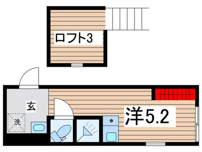 MET小岩の物件間取画像