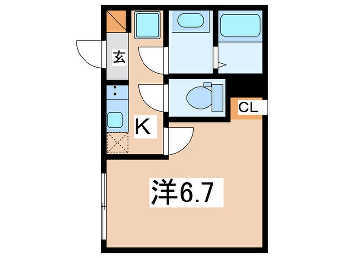 カインドネス小田急相模原の物件間取画像