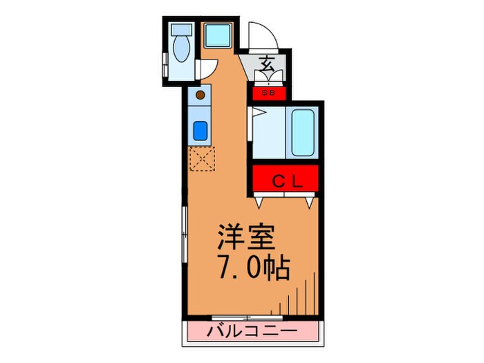 コ－ポ窪田の物件間取画像