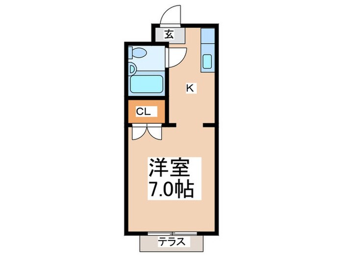 ｱｰﾊﾞﾝﾋﾙｽﾞすずかけ台の物件間取画像