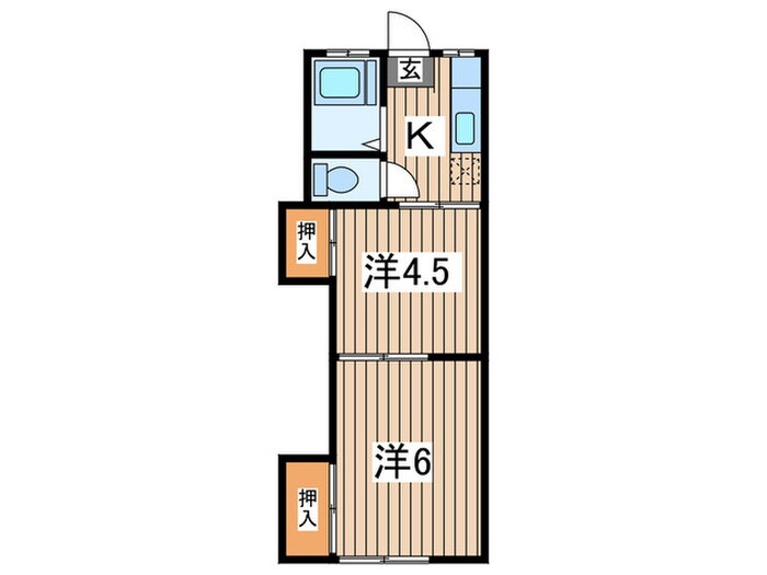 物件間取画像