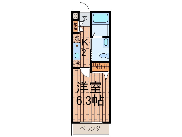 アルジオ－ネ池尻の物件間取画像