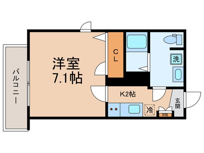 コンコード千駄木の物件間取画像