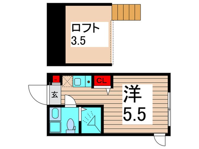 物件間取画像