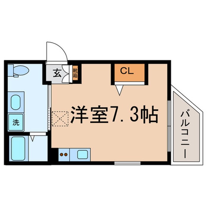 ドムス北千住の物件間取画像
